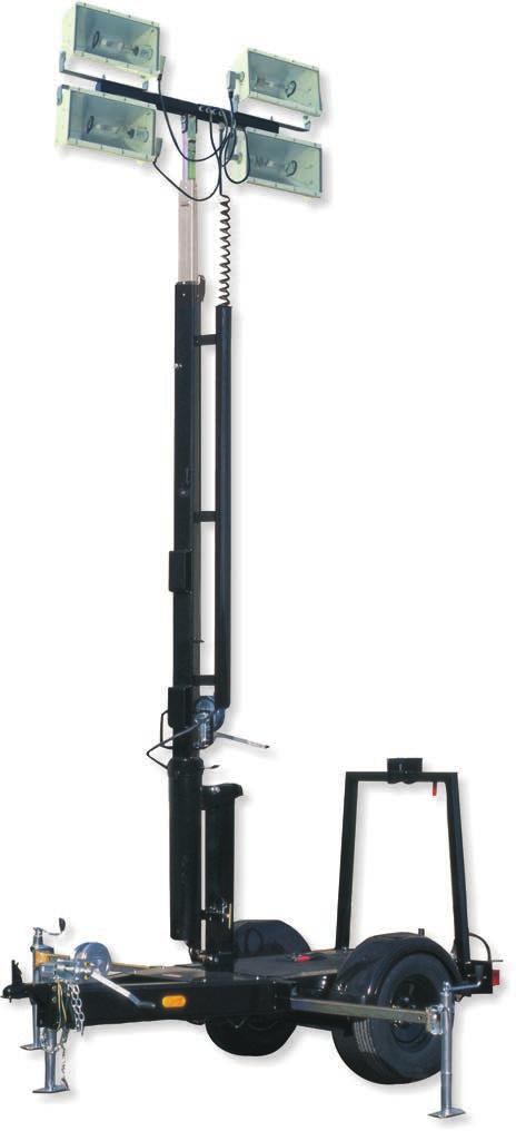 MLT - SERIES - MODEL MLT The MLT (Modular Light Tower) provides an extremely flexible mobile platform to provide job-site lighting; plus, allows for included support