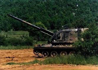 Attachment x1 Forward Observer x1 AMX-10P VOA OP Vehicle CWFR-32 CWFR-17 x3 GCT Self-Propelled 155mm Gun (a) no card (a) Early 1980s: A few
