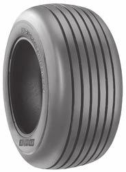IMPLEMENT TIRES RIB 774 (A) RIB 774 (A) is a low section implement tire offering high load capacity with minimum soil compaction.