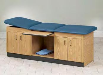 load capacity under normal use 9104-38 Special Procedure Table with 2 Backrests 9104-38 78 31 30 Features cabinet style laminate table with 2 enclosed