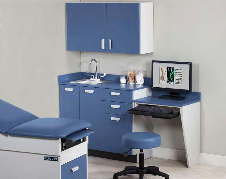 MANAGED CARE QUICK CABINETS Clinton Managed Quick Care Cabinets are the quickest and most economical way to get quality cabinets for office, clinic or exam rooms.
