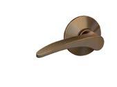 Knob and lever finishes 605 Bright brass 606 Satin brass 609 Antique brass 612 Satin bronze 613 Oil rubbed bronze 625 Bright chromium plated 626 Satin chromium plated 629 Bright stainless steel 630