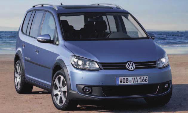VW Cross Touran MPV Facelift