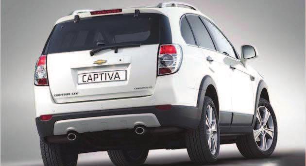 current Captiva with new front