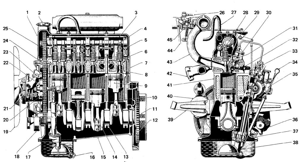 4-stroke engine 