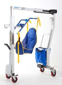 Figure 7: Eagle lift. A device used by New Zealand airlines to transfer disabled passengers.