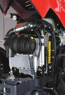A XTRASHIFT TRANSMISSION WITH DECLUTCH CONTROL AND POWER SHUTTLE The Xtrashift transmission triples the 12 gears of the basic gearbox (Speed Four with 4 speeds in 3 ranges) under load, providing a