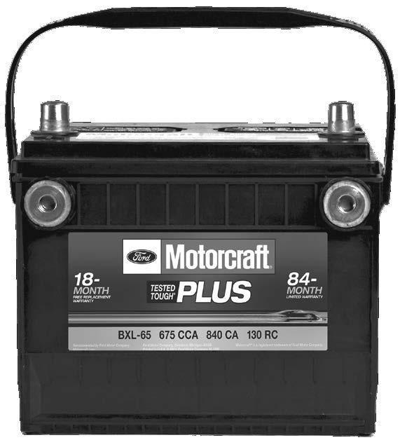 Motorcraft s Product Line Up Batteries For People On The Move Product Information Tested Tough Max Original Equipment Premium Quality Replacement Motorcraft Tested Tough Max (BXT) batteries