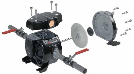 Inlet Valves In contrast, CenterFlo pumps are more compact, have less pressure drop within the pump, and eliminate the risk of leaks from seals.