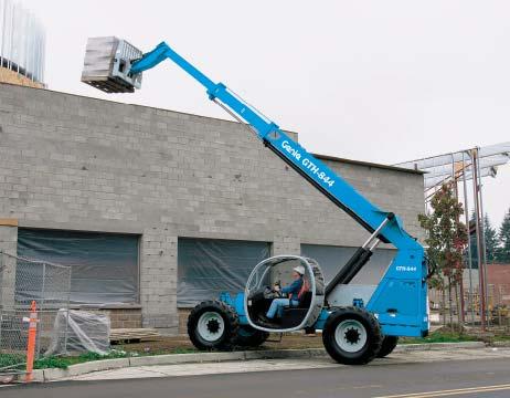 Available in three power-packed models, Genie telehandlers offer exactly what you need for productivity in limited-access areas or applications where high reach is