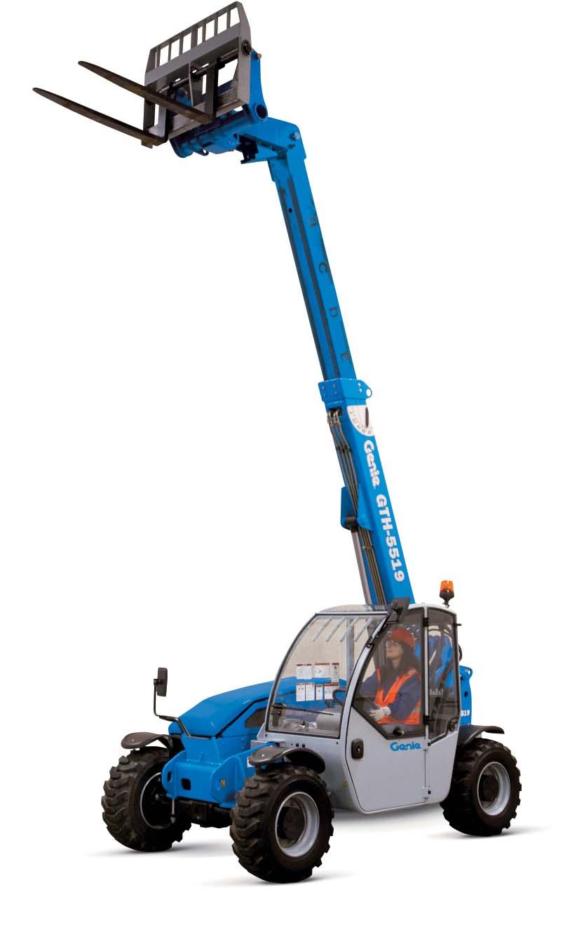 Telehandlers GTH -5519 Designed For Serviceability Interchangeable, common components plus