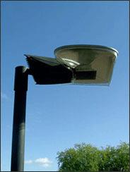 Solar LED street lights can be easily installed and moved and delivers free, renewable energy which is stored in a battery ready to be used when darkness falls.
