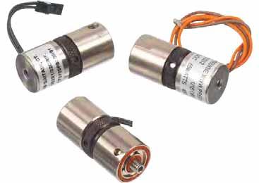 E & EH Series Subminiature Gas MOPD: 75 PSI (2 Bar) C V Range: 0.08 to 0.070 (K V Range: 0.05 to 0.060) 0.