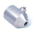 Air Cannon Concentrates a high-velocity air stream into holes and crevices of irregularly shaped parts Made of anodized aluminum or stainless steel Three orifice sizes: 0.