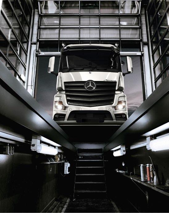 Advantages at a glance. Drive Train: Mercedes-Benz OM 471 12.8 litre and OM 473 15.