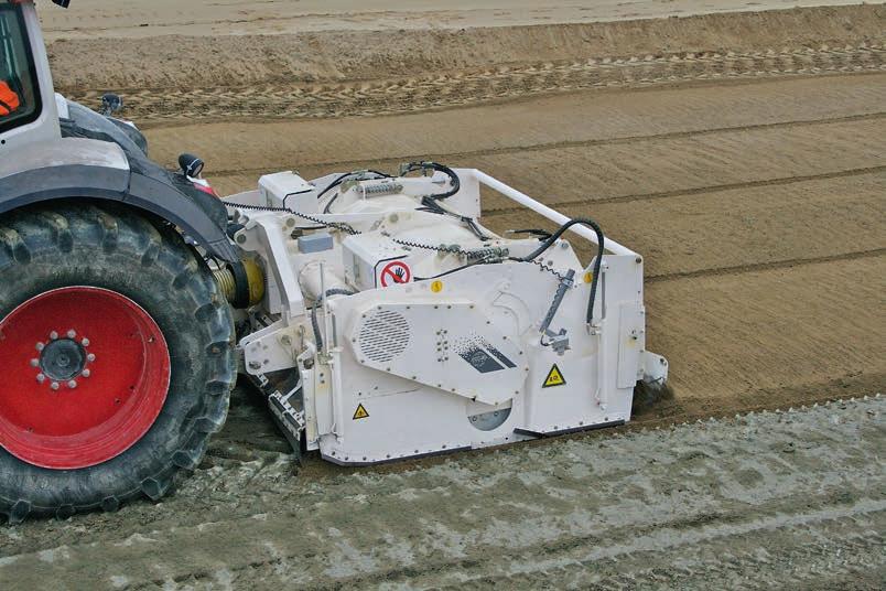 Excellent performance characteristics whatever the ground No performance losses The milling and mixing rotor is the only part penetrating the soil.