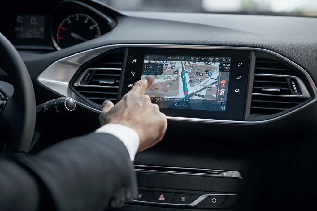 Your route becomes more real and intuitive with 3D navigation.