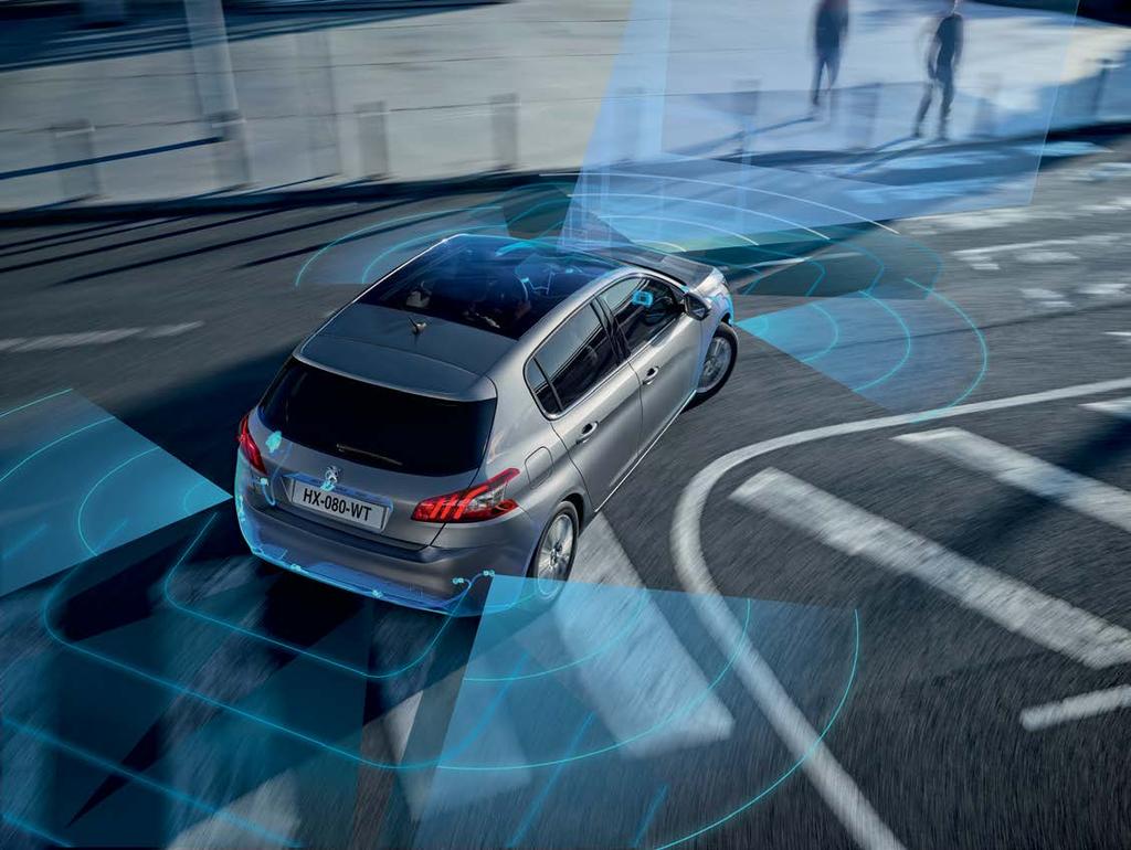 Assistance*. Navigating the city streets has never been easier in new 308, thanks to a host of Advanced Driver Assistance Systems (ADAS).