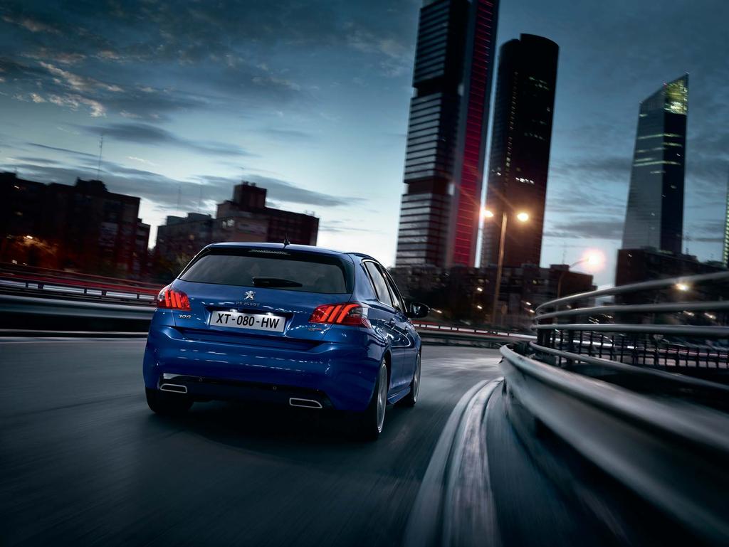 DRIVING PLEASURE. New PEUGEOT 308 is technically advanced to deliver exemplary behaviour on the road.