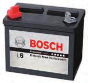 The Advantage of the Bosch Battery Quick and Reliable Starting The Bosch Battery is designed to operate in all climates.