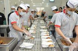 Perkhidmatan Makanan Luar Negara Bagi perkhidmatan makanan di peringkat antarabangsa khususnya Arab Saudi, THGS telah diberi mandat untuk menguruskan penyediaan sajian makanan bagi memenuhi keperluan