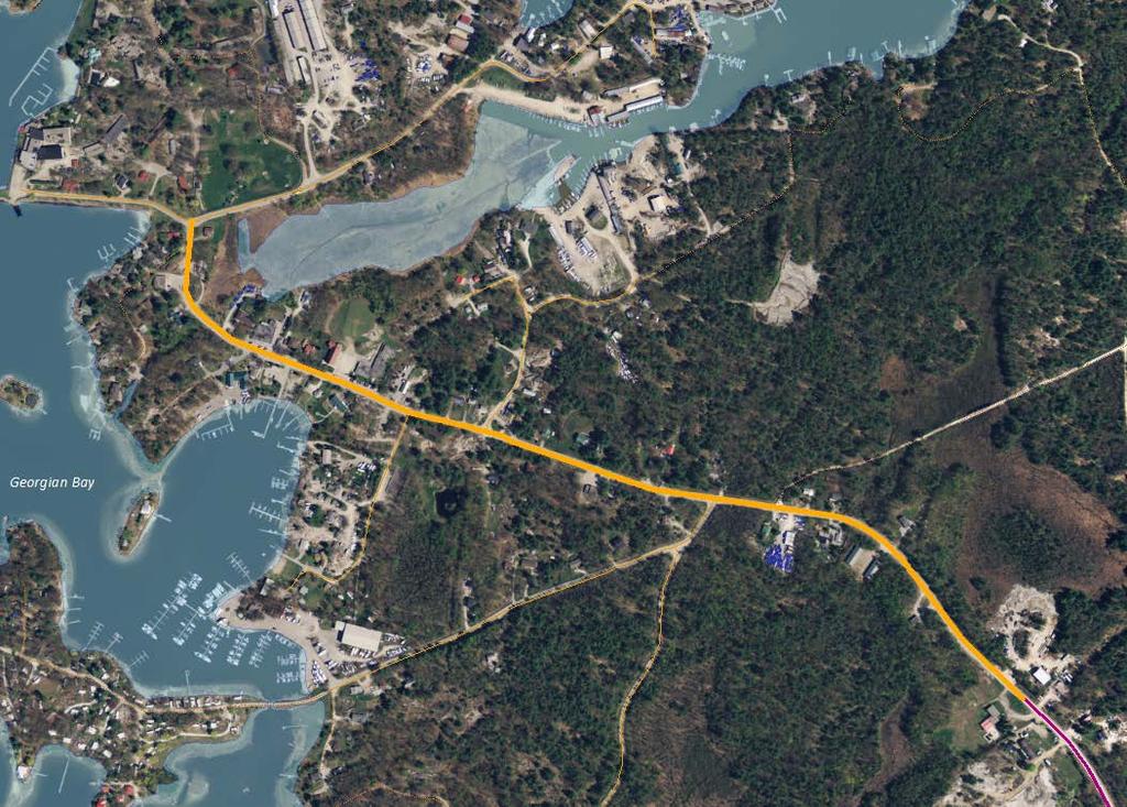 Muskoka Road 5 Honey Harbour - Warrant Analysis February 2016 Intersection Location and Community Safety Zone Warrant Analysis Objectives The study section for the following community safety zone