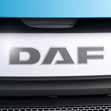 REDESIGNED DAF LOGO The DAF logo has been redesigned with chrome edges and an attractive aluminiumlook,