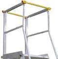 Ladders Order Pickers Mobile Order Pickers FS11275 Extra strong aluminium construction with XHD stiles and 100mm wide treads for superior durability Fully welded back section Manually operated