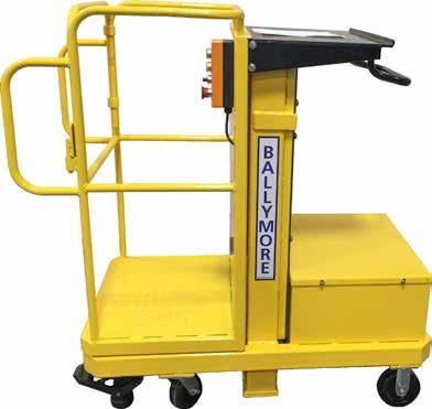 MSL-12 WORKING 16 MAX. 9 10 12 9 Mini Scissor Lifts are manufactured from durable, heavy duty steel.
