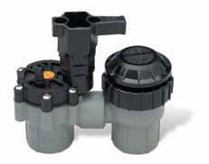 valves contain all of the features of reliable Rain Bird DV or ASVF valves, coupled with a unique diaphragm design that allows particles to pass through at extremely low flow rates, thereby