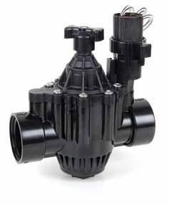 Prevents loss of parts during field service into the valve box. Allows pressure regulator adjustment without turning on the valve at the controller Options to ensure optimum sprinkler performance.