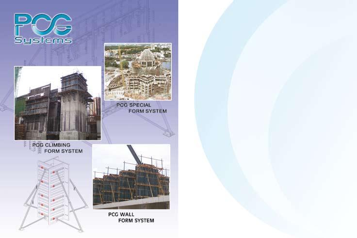 PCG Formwork System providing innovative products and services to support the construction industry in the future and to be the ideal partner in servicing the needs of the construction market place.