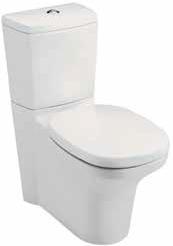 toilet seat and cover in White K-17509T-SH-0 782 x 355 x 760 mm S-trap 305-400 mm P-trap