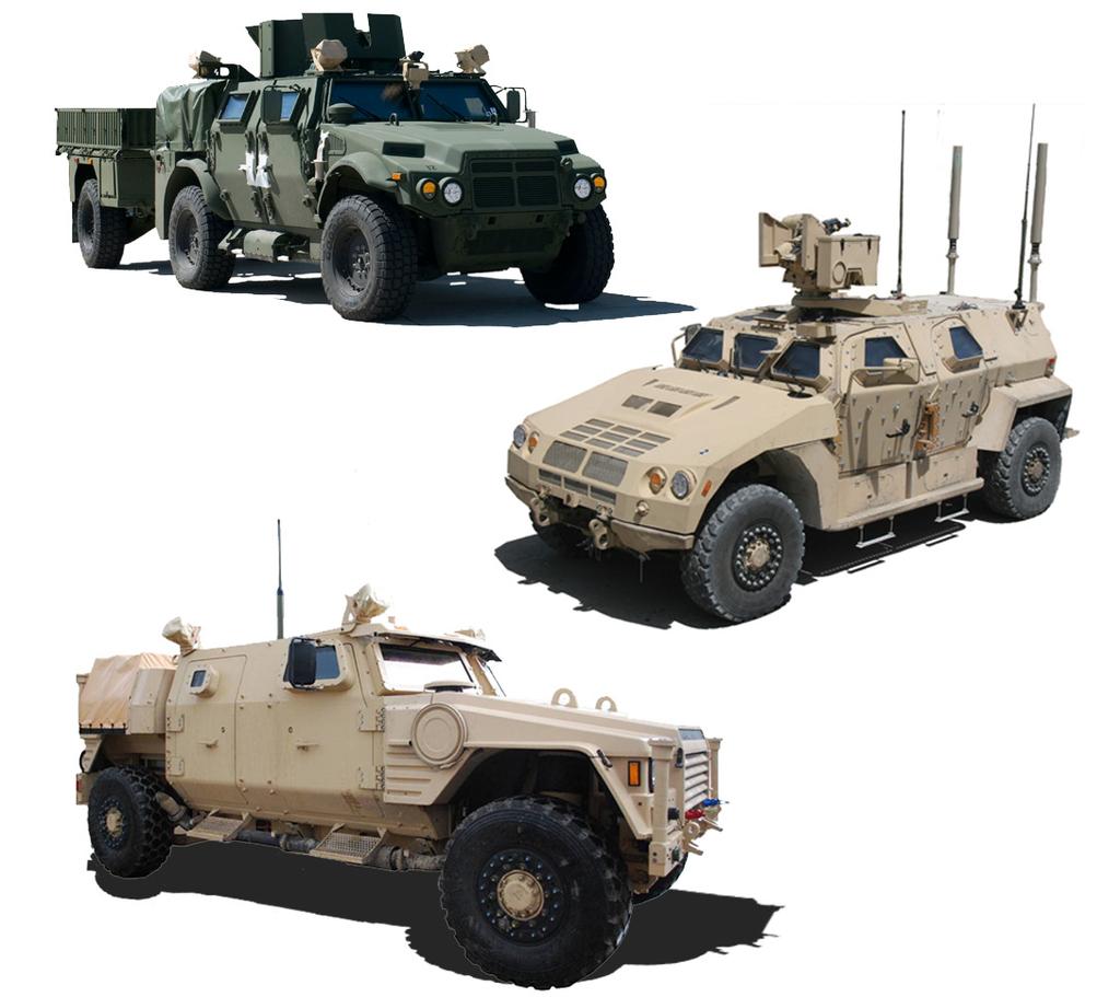 fleets: Light, Medium, Heavy, and MRAP; each of these is covered in greater detail below.