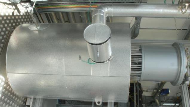 Experimental facility Fuel heater fuel outlet to pressure vessel 600-750 kg/h 3000 kg/h 2 m 10-100 kg/h fuel inlet