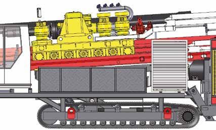 engine for tracking and drilling mode Crawler carriage with on-board mounted control cabin Our Horizontal Directional Drilling Rigs in the category of 300 to 1,000 kn pull force are powerful and