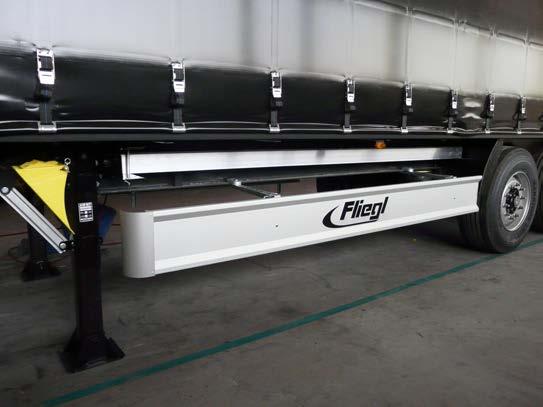 Gooseneck container chassis from Fliegl are