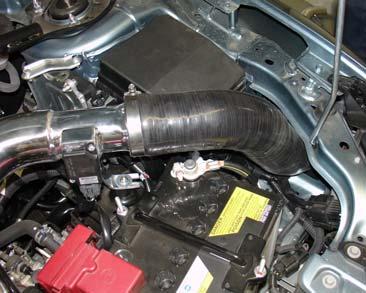 the intake to the primary aluminum intake.
