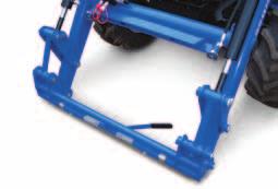 A quick hitch design makes fitting and removal of the loader as easy as possible, and a quick-attach headstock is standard for our comprehensive range of attachments.