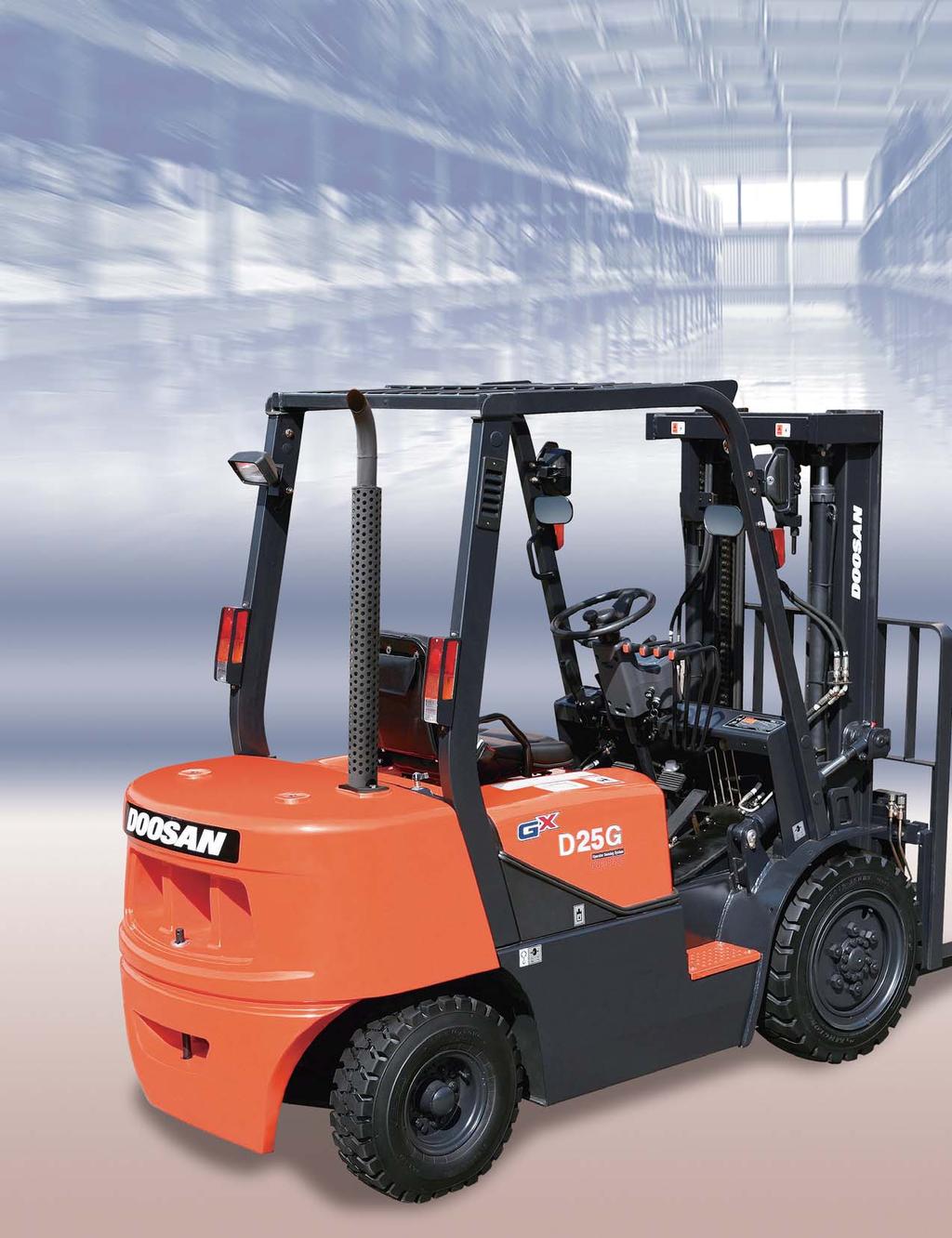 Manage your profits and performance with Doosan forklifts!