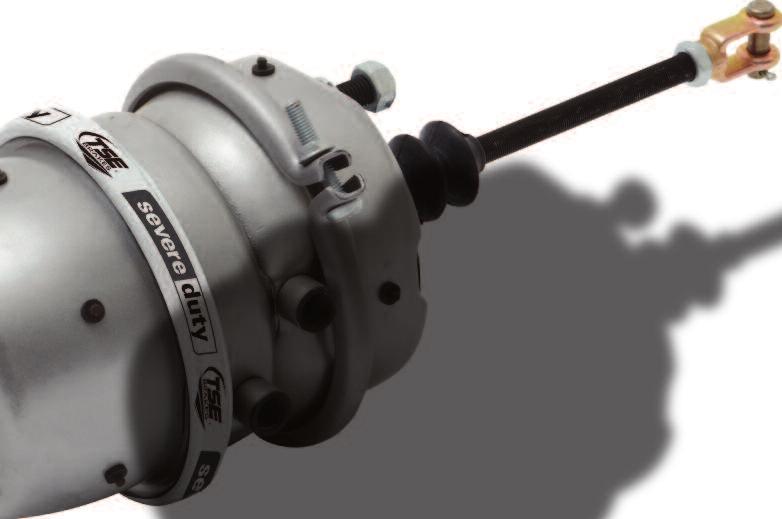 5" or 3" stroke, TSE Severe Duty spring brakes are an OEM quality  In-House Testing