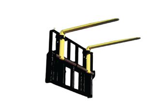 Fork Tines - Adjustable Width 8 to 55 - Bulkhead Height 38 - Bulkhead Constructed of
