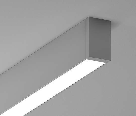 Project Type Notes 2'x6' ceiling kit shown 4'x4' ceiling kit shown Linear version shown Flush 1 3/4 1 1/2 3 Ordering Guide SCS.5 1 3/4 1 1/2 3 1/2 PRODUCT ID NOM. LUMENS/FT CRI COLOR TEMP.