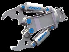 Mini Crusher Dual cylinder system for speedy & powerful operation. Enhanced durability by applying HARDOX. Easy maintenance.