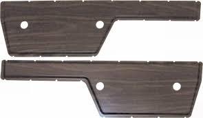 Each pickup truck door panel is available either as a Vinyl Skin which can be used with the original metal