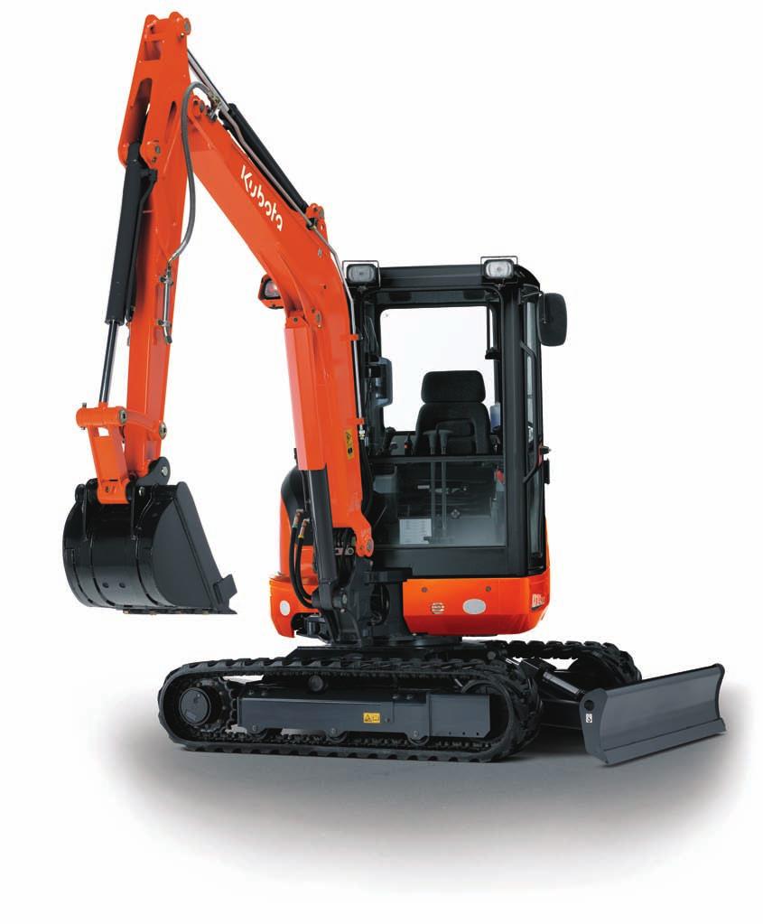 Kubota delivers security and operating ease, thanks to a host of advanced features. ANTITHEFT SYSTEM The ultimate in security that s as easy as turning a key.