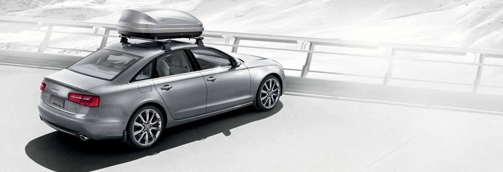 1 A6 Accessories Contents 2 Audi TravelSpace Transport Accessories pg. 7 The A6 doesn t just come along for the ride. It s an active participant. Audi Genuine Sport and Design Accessories pg.