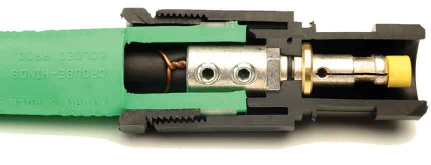 Posi-Lok Power Distribution Systems let you use lighter, single conductor cables rated at higher amperages.