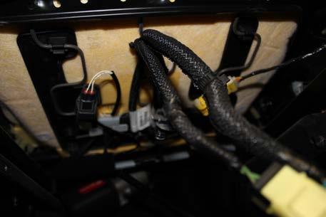Figure 11. Do not completely tighten the zip tie (leave some slack for cables to move).