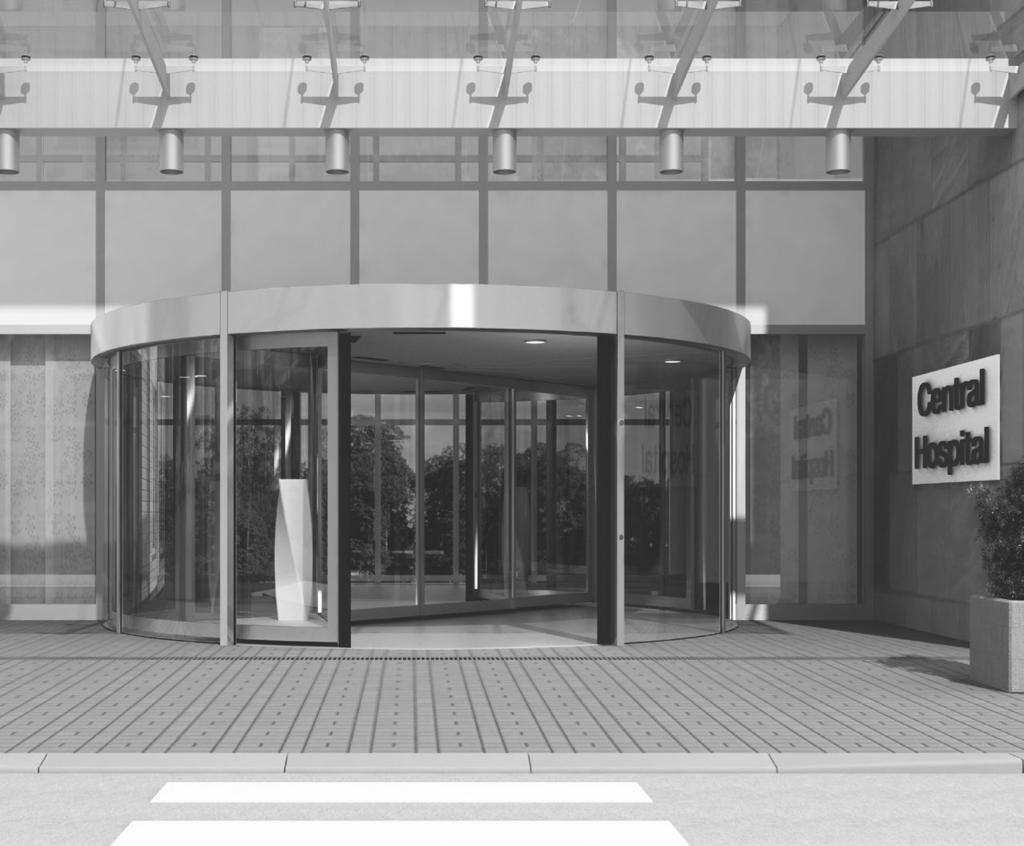 dormakaba KTC 2 Revolving door Safety and comfort combined in a sophisticated entrance system The entrance area is the showcase of a building.